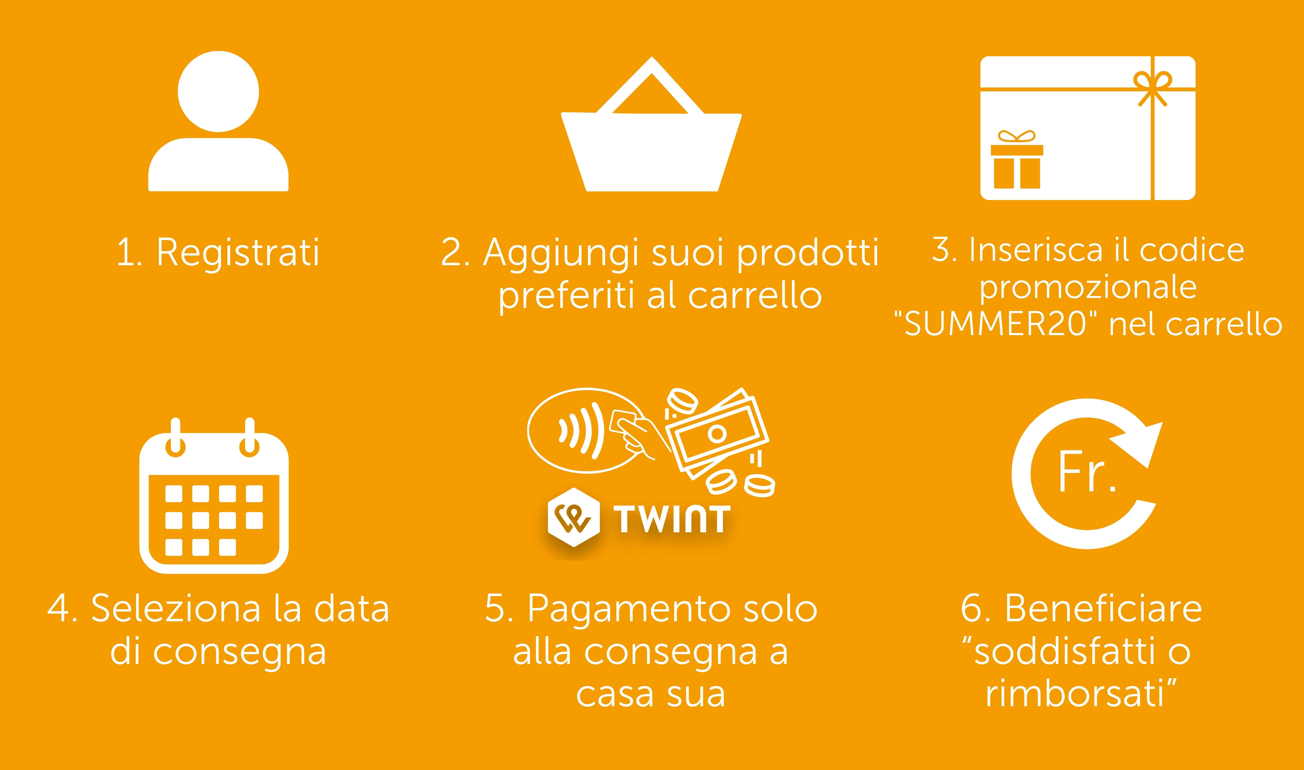 Si registri ora